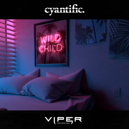 Wild Child album by Cyantific - Drum and Bass Cover Art