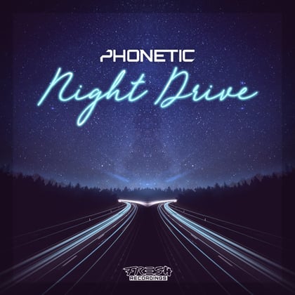 Night Drive album by Phonetic - Drum and Bass Cover Art