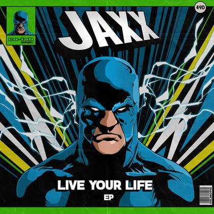 Live Your Life EP album by Jaxx - Drum and Bass Cover Art