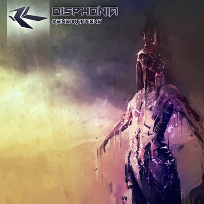 Reincarnations album by Disphonia - Drum and Bass Cover Art