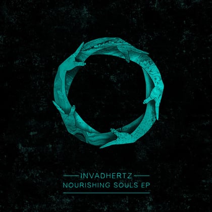 Nourishing Souls EP album by Invadhertz - Drum and Bass Cover Art