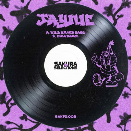 Kill Um Wid Bass album by Jaynie - Drum and Bass Cover Art