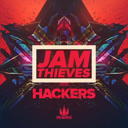Hackers album by Jam Thieves - Drum and Bass Cover Art