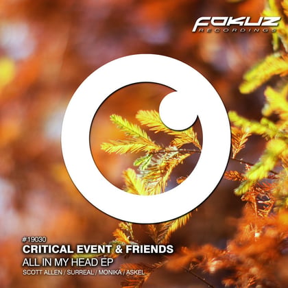 All In My Head EP album by Critical Event - Drum and Bass Cover Art