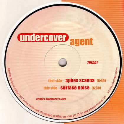 Aphex Scanner / Surface Noise album by Undercover Agent - Drum and Bass Cover Art