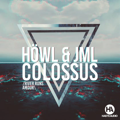 River Runs / Amour album by Colossus - Drum and Bass Cover Art