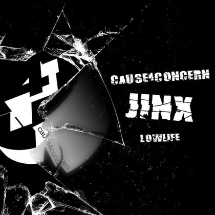 Jinx / Lowlife album by Cause4Concern - Drum and Bass Cover Art