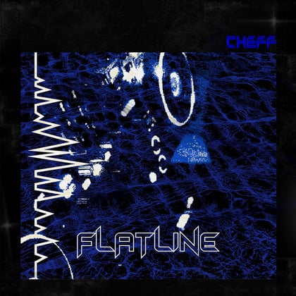 Flatline album by CHEFF - Drum and Bass Cover Art