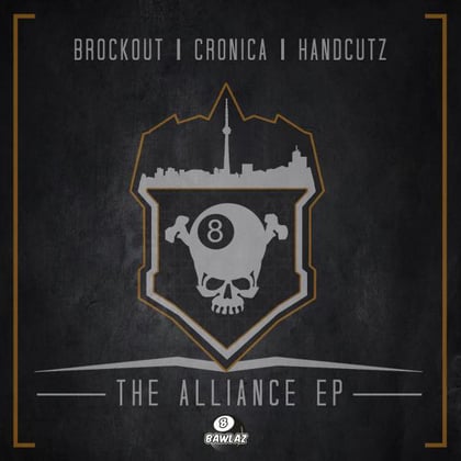 The Alliance EP album by Handcutz - Drum and Bass Cover Art