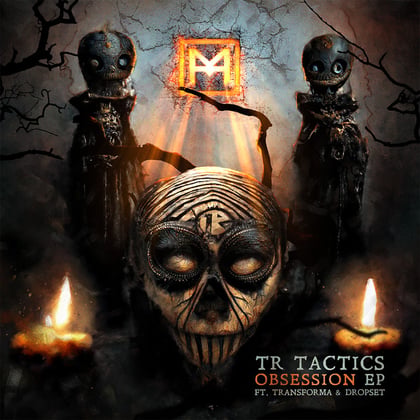 Obsession EP album by TR Tactics - Drum and Bass Cover Art