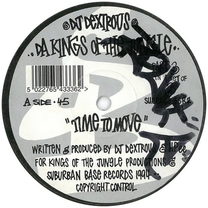Da Kings of the Jungle Pt. 3 album by DJ Dextrous - Drum and Bass Cover Art