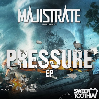 Pressure album by Majistrate - Drum and Bass Cover Art