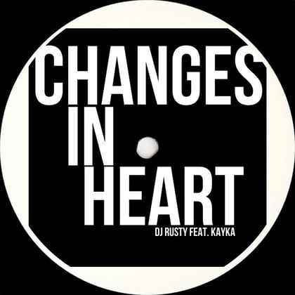 Changes in Heart album by DJ Rusty - Drum and Bass Cover Art
