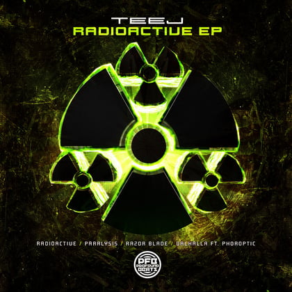 Radioactive album by Teej - Drum and Bass Cover Art