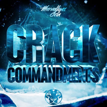 Crack Commandments album by Marvellous Cain - Drum and Bass Cover Art
