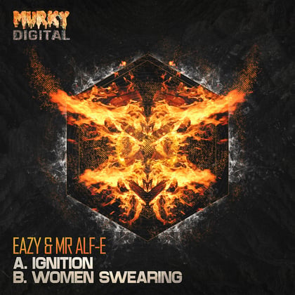Ignition/Women Swearing album by Eazy - Drum and Bass Cover Art
