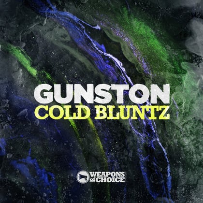 Cold Bluntz album by Gunston - Drum and Bass Cover Art