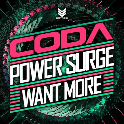 Power Surge / Want More album by Coda - Drum and Bass Cover Art