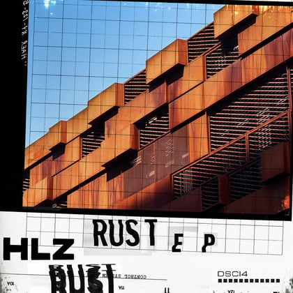 Rust EP album by HLZ - Drum and Bass Cover Art