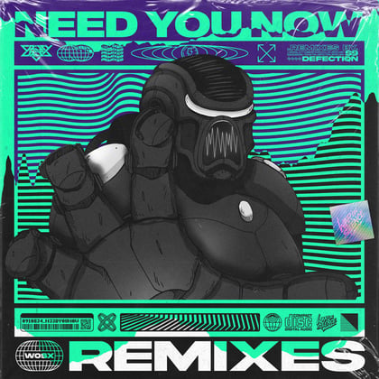 Need You Now (Remixes) album by Crissy Criss, S9 & Defectiøn - Drum and Bass Cover Art