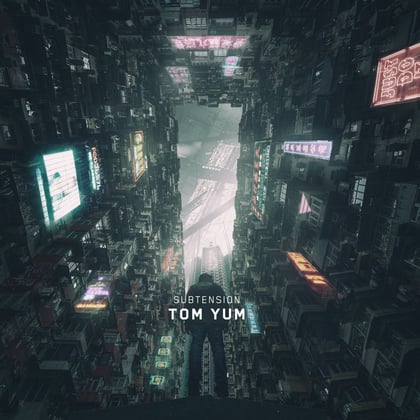 Tom Yum album by Subtension - Drum and Bass Cover Art