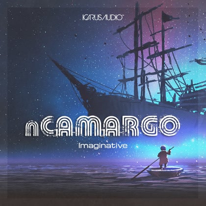 Imaginative LP album by nCamargo - Drum and Bass Cover Art