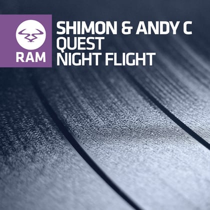 Quest / Night Flight album by Shimon & Andy C - Drum and Bass Cover Art