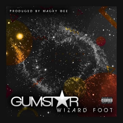 Wizardfoot album by Gumster - Drum and Bass Cover Art