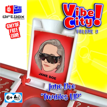 Troubles VIP album by Jane Doe - Drum and Bass Cover Art