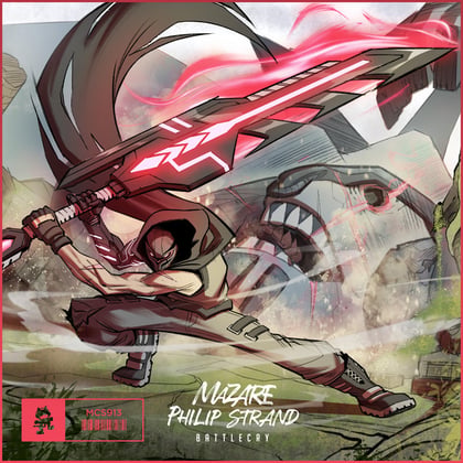 Battlecry album by Mazare - Drum and Bass Cover Art