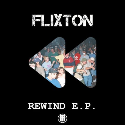 Rewind E.P. album by Flixton - Drum and Bass Cover Art
