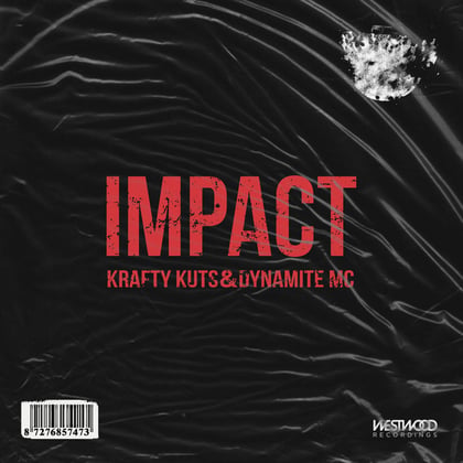 Impact album by Dynamite MC - Drum and Bass Cover Art