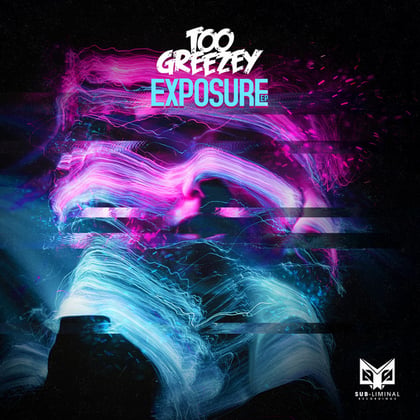 Exposure album by Too Greezey - Drum and Bass Cover Art