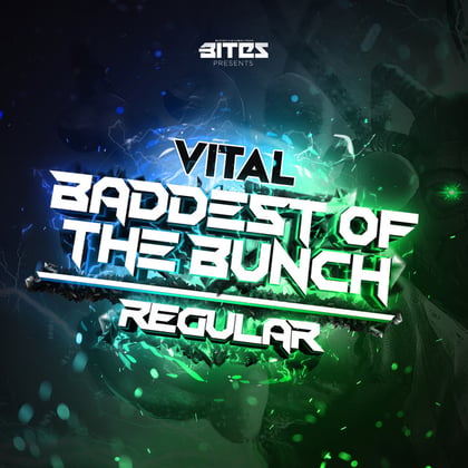 Baddest Of The Bunch album by Vital - Drum and Bass Cover Art