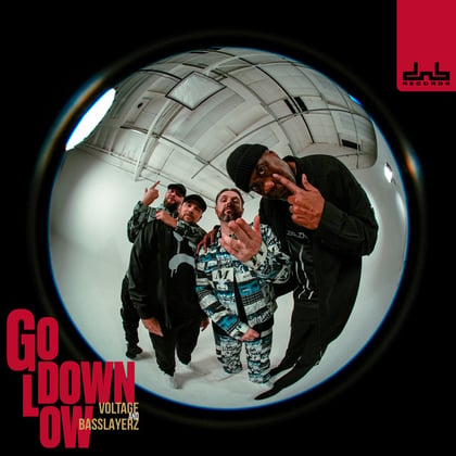 Go Down Low album by Voltage & Basslayerz - Drum and Bass Cover Art