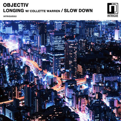 Longing / Slow Down album by Objectiv - Drum and Bass Cover Art