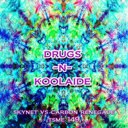 Drugs-N-Koolaide album by Skynet - Drum and Bass Cover Art