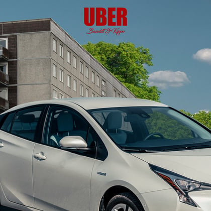 Uber album by KIPPO - Drum and Bass Cover Art