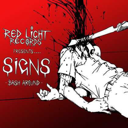 Bash Around album by Signs - Drum and Bass Cover Art