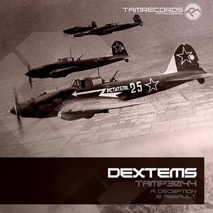Deception, Assault album by Dextems - Drum and Bass Cover Art