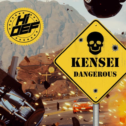 Dangerous album by Kensei - Drum and Bass Cover Art