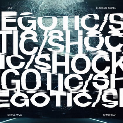 Egotic / Shocked album by Vici - Drum and Bass Cover Art