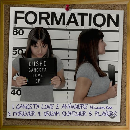 Gangsta Love album by Dushi - Drum and Bass Cover Art
