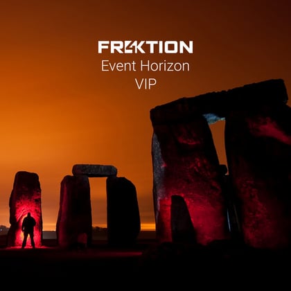 Event Horizon VIP album by Fr4ktion - Drum and Bass Cover Art