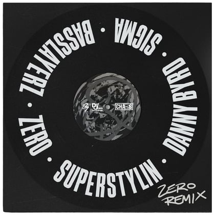 Superstylin’ (Zero Remix) album by Danny Byrd, Sigma, Basslayerz & Zero - Drum and Bass Cover Art