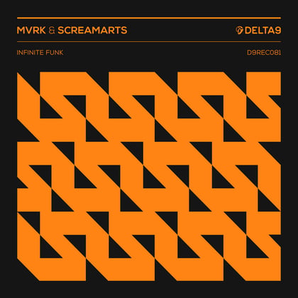 Infinite Funk album by Screamarts & MVRK - Drum and Bass Cover Art