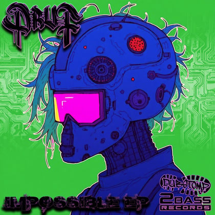 Impossible EP album by Pruf - Drum and Bass Cover Art