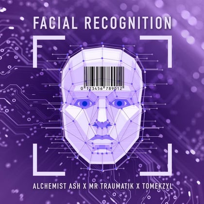 Facial Recognition album by Mr Traumatik & Alchemist Ash - Drum and Bass Cover Art