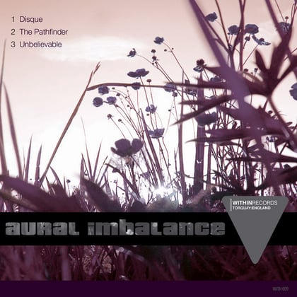 Disque album by Aural Imbalance - Drum and Bass Cover Art
