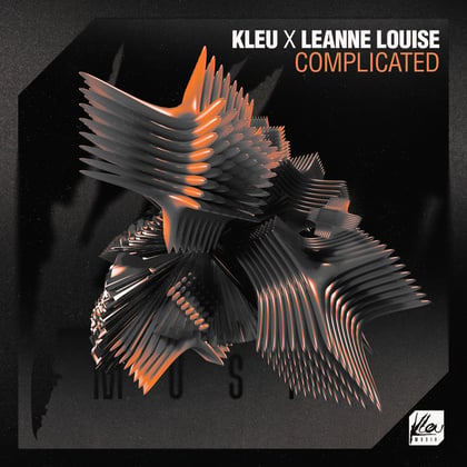 Complicated album by Kleu - Drum and Bass Cover Art